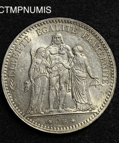 ,MONNAIE,5,FRANCS,ARGENT,1876,
