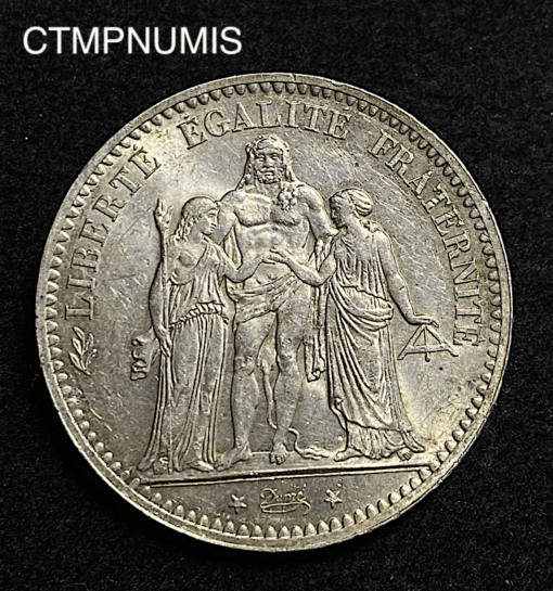 ,MONNAIE,5,FRANCS,ARGENT,1876,