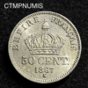 ,MONNAIE,50,CENTIMES,ARGENT,1867,K,BORDEAUX,