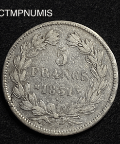 ,MONNAIE,5,FRANCS,LOUIS,PHILIPPE,1831,MARSEILLE,CREUX,