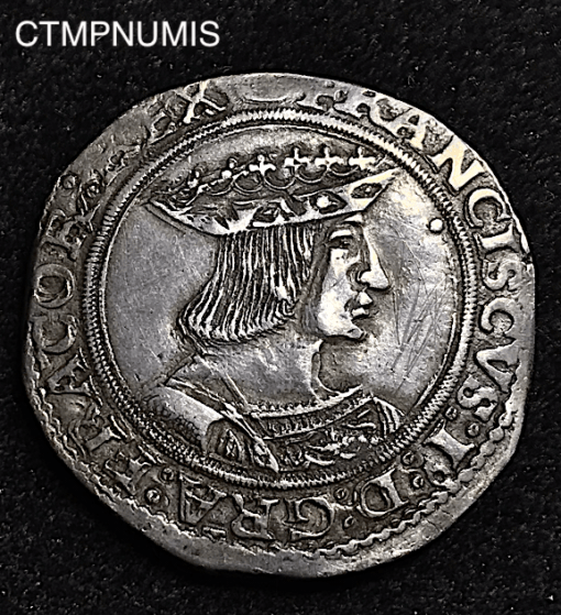 ,MONNAIE,TESTON,ARGENT,FRANCOIS,I°,TOULOUSE,