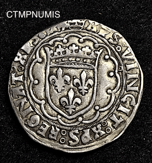,MONNAIE,TESTON,ARGENT,FRANCOIS,I°,TOULOUSE,