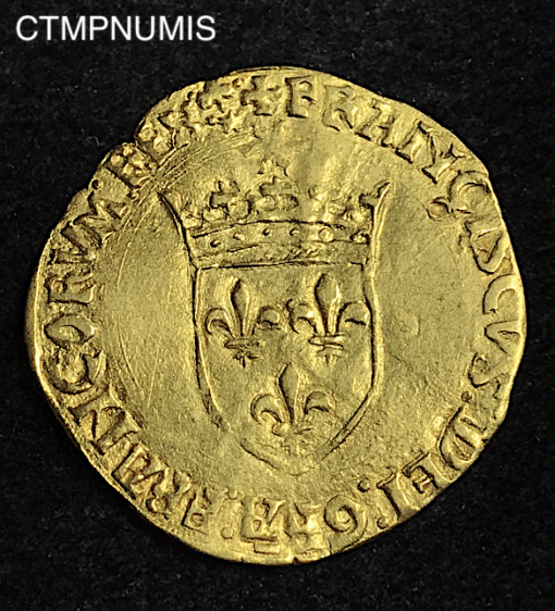 ,MONNAIE,ROYALE,ECU,OR,FRANCOIS,I°,TOULOUSE,