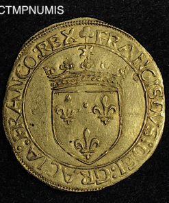 ,MONNAIE,ECU,OR,SOLEIL,FRANCOIS,I°,TOULOUSE,
