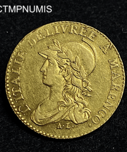 ,MONNAIE,ITALIE,20,FRANCS,OR,MARENGO,AN,10,