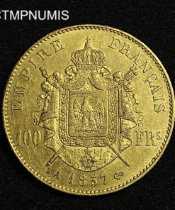 ,MONNAIE,100,FRANCS,OR,NAPOLEON,III,1857,