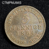 ,MONNAIE,ANHALT,3,PFENNIG,1864,