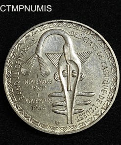 ,MONNAIE,AFRIQUE,OUEST,5000,FRANCS,1982,