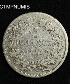 ,MONNAIE,5,FRANCS,LOUIS,PHILIPPE,1831,M,TOULOUSE,