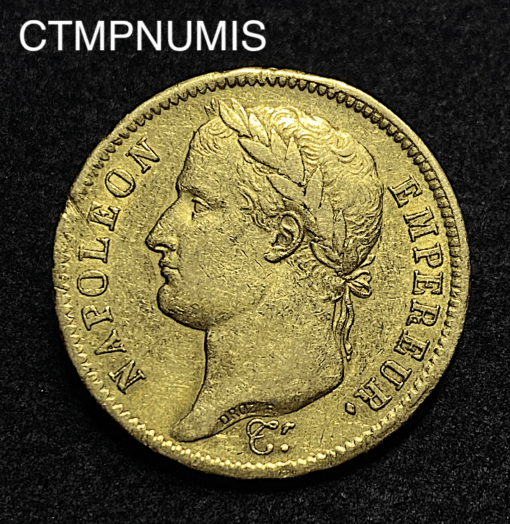 ,MONNAIE,40,FRANCS,OR,NAPOLEON,1808,LA,ROCHELLE,