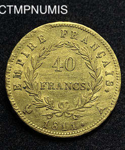,MONNAIE,40,FRANCS,OR,NAPOLEON,1811,