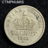 ,MONNAIE,50,CENTIMES,NAPOLEON,1865,BORDEAUX,