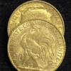 ,MONNAIE,20,FRANCS,OR,COQ,1900,