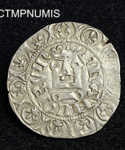 ,MONNAIE,ROYALE,GROS,COURONNE,PHILIPPE,VI,1°,EMISSION,