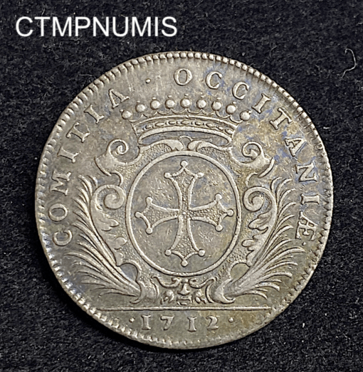 ,JETON,LANGUEDOC,LOUIS,XIV,1712,TOULOUSE,