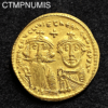 ,MONNAIE,ANTIQUE,SOLIDUS,OR,HERACLIUS,CONSTANTIN,