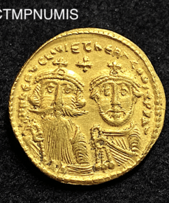 ,MONNAIE,ANTIQUE,SOLIDUS,OR,HERACLIUS,CONSTANTIN,