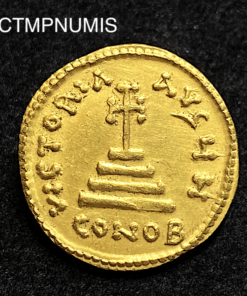 ,MONNAIE,ANTIQUE,SOLIDUS,OR,HERACLIUS,CONSTANTIN,