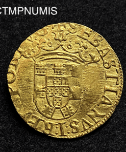 ,MONNAIE,PORTUGAL,1,CRUZADO,OR,SEBASTIEN,