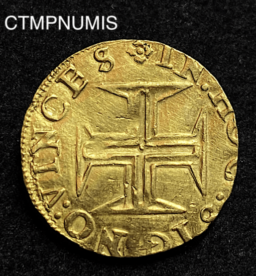 ,MONNAIE,PORTUGAL,1,CRUZADO,OR,SEBASTIEN,