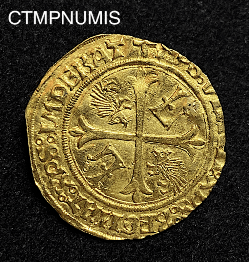 ,MONNAIE,ECU,OR,LOUIS,XII,PORC,EPIC,