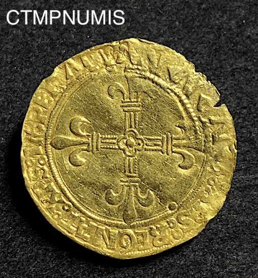 ,MONNAIE,ECU,OR,LOUIS,XI,LYON,
