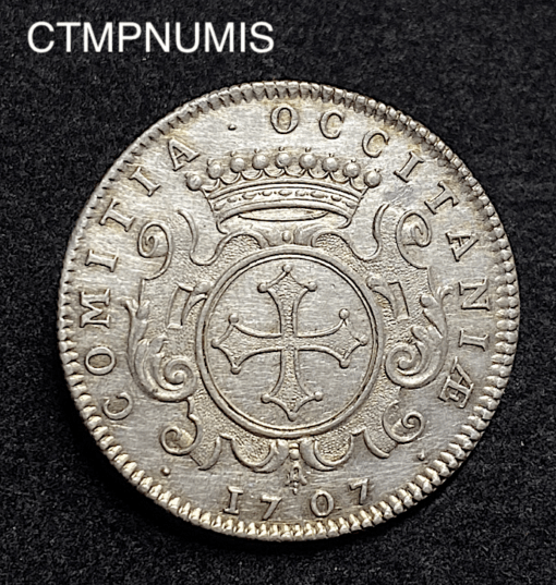 ,JETON,LANGUEDOC,LOUIS,XIV,ARGENT,1707,