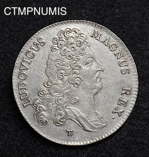 ,JETON,LANGUEDOC,LOUIS,XIV,ARGENT,1707,