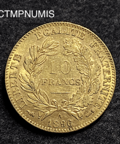,MONNAIE,10,FRANCS,OR,CERES,1896,