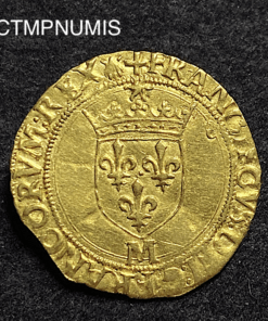 ,MONNAIE,ECU,OR,FRANCOIS,I°,SOLEIL,TOULOUSE,