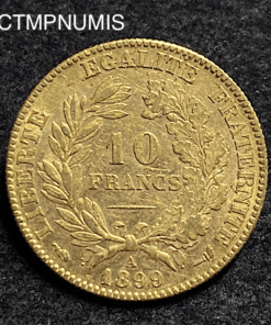 ,MONNAIE,10,FRANCS,OR,CERES,1899,