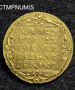,MONNAIE,PAYS,BAS,1,DUCAT,OR,1815,