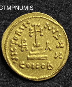 ,MONNAIE,SOLIDUS,BYSANTIN,OR,CONTANTIN,HERACLONAS,