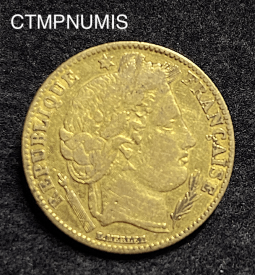 ,MONNAIE,10,FRANCS,OR,CERES,1850,
