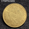 ,MONNAIE,10,FRANCS,OR,COQ,1909,