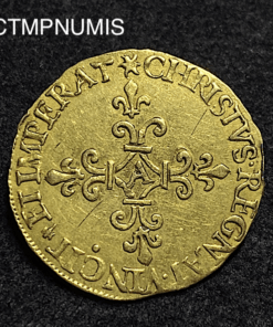 ,MONNAIE,ROYALE,CHARLES,IX,ECU,OR,1564,PARIS,