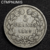 ,MONNAIE,5,FRANCS,ARGENT,LOUIS,PHILIPPE,1837,D,LYON,