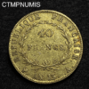 ,MONNAIE,40,FRANCS,OR,NAPOLEON,I°,AN,13,