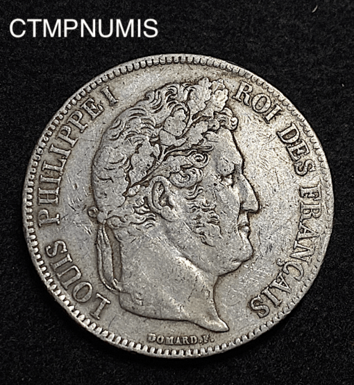 ,MONNAIE,5,FRANCS,LOUIS,PHILIPPE,1839,LYON,