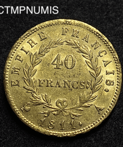 ,MONNAIE,40,40,FRANCS,OR,NAPOLEON,1811,