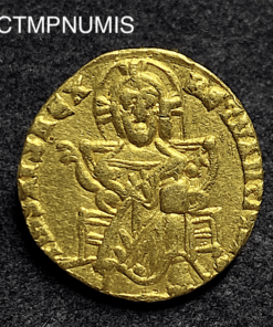 ,MONNAIE,BYSANTINE,SOLIDUS,OR,BASIL,