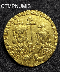 ,MONNAIE,BYSANTINE,SOLIDUS,OR,BASIL,