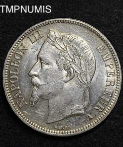 ,MONNAIE,5,FRANCS,ARGENT,NAPOLEON,1867,SUP,