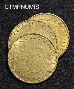 ,MONNAIE,10,FRANCS,OR,COQ,1900,