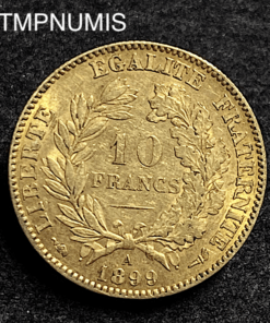 ,MONNAIE,10,FRANCS,OR,CERES,1899,