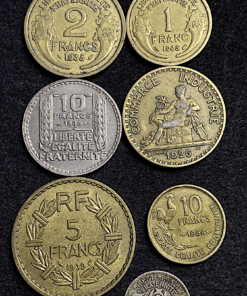 ,LOT,MONNAIE,FRANCAISE,DATES,RARES,