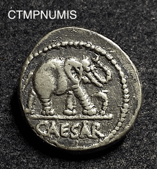 ,MONNAIE,ROMAINE,DENIER,JULES,CESAR,ELEPHANT,ARGENT,