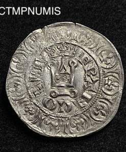,MONNAIE,GROS,COURONNE,PHILIPPE,VI,ARGENT,