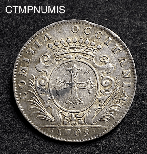 ,JETON,LOUIS,XIV,LANGUEDOC,1703,TOULOUSE,