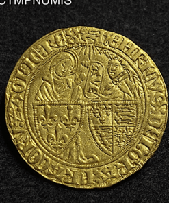 ,MONNAIE,ROYALE,SALUT,OR,HENRI,VI,ROUEN,